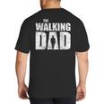 The Walking Dad Father Man Dead Retro Vintage Men Fun Big And Tall Men's T-Shirt Back Print