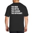 Wedding Officiant Art For Men Dad Ordained Minister Big And Tall Men's T-Shirt Back Print Wedding Officiant Art For Men Dad Ordained Minister Big And Tall Men's T-Shirt Back Print