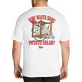 American Dad Who Wants Some Potato Salad Roger Cartoon Big And Tall Men's T-Shirt Back Print