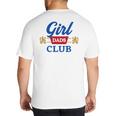 Cool Dads Club Father's Day Shirt From Daughter Son Big And Tall Men's T-Shirt Back Print