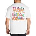 Dad Of The Birthday Ice Cream Family Matching Party Big And Tall Men's T-Shirt Back Print