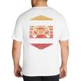 Dad Level Unlocked Gaming Gamer Father Video Games Big And Tall Men's T-Shirt Back Print
