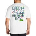 Daddy Of The Birthday Boy Hole In One Golf Lover Big And Tall Men's T-Shirt Back Print