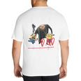 Despicable Me Minions Father's Day World's Best Dad Villain Big And Tall Men's T-Shirt Back Print