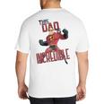 Disney Pixar The Incredibles Father's Day Incredible Dad Big And Tall Men's T-Shirt Back Print