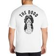 The Dood Bernedoodle Mom Doodle Dog Dad Big And Tall Men's T-Shirt Back Print