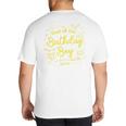 Harry Potter Dad Of The Birthday Boy Magical Things Logo Big And Tall Men's T-Shirt Back Print