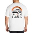 I'm Not Old I'm Classic Muscle Cars Retro Dad Vintage Car Big And Tall Men's T-Shirt Back Print