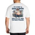 It's Not A Dad Bod It's Father Figure Fat Cat Vintage Big And Tall Men's T-Shirt Back Print It's Not A Dad Bod It's Father Figure Fat Cat Vintage Big And Tall Men's T-Shirt Back Print