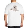Labrador Retriever Shirt Yellow Love Lab Mom Dog Dad Big And Tall Men's T-Shirt Back Print Labrador Retriever Shirt Yellow Love Lab Mom Dog Dad Big And Tall Men's T-Shirt Back Print