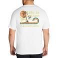 Life Better Aussiedoodle Vintage Dog Mom Dad Big And Tall Men's T-Shirt Back Print