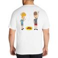 MTV Beavis And Butthead This Dad Rocks Big And Tall Men's T-Shirt Back Print