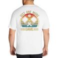 Pickleball-Shirt Just One More Game Dad Mom Women Men Big And Tall Men's T-Shirt Back Print