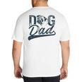 Pug Dog Dad Men Big And Tall Men's T-Shirt Back Print Pug Dog Dad Men Big And Tall Men's T-Shirt Back Print