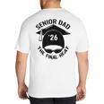 Swim Senior Dad 2026 The Final Heat Big And Tall Men's T-Shirt Back Print