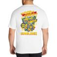 Transformers Father's Day Bumblebee My Dad Is Brave Big And Tall Men's T-Shirt Back Print