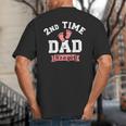 2nd Second Time Dad It's a Girl Gender Reveal Big And Tall Men's T-Shirt Back Print