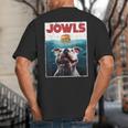 American Bulldog Jowls Burger Bully Dog Mom Dog Dad Big And Tall Men's T-Shirt Back Print American Bulldog Jowls Burger Bully Dog Mom Dog Dad Big And Tall Men's T-Shirt Back Print