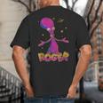 American Dad Outer Space Roger Cartoon Big And Tall Men's T-Shirt Back Print