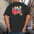 American Dad Show Logo With Family Cartoon Big And Tall Men's T-Shirt Back Print