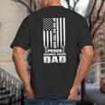 Army Dad Shirt My Son Has Your Back Proud National Guard Dad Big And Tall Men's T-Shirt Back Print