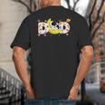 Astronaut Dad Space Birthday Planets Party Matching Family Big And Tall Men's T-Shirt Back Print