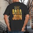 Baba Joon Persian Dad Iran Quote Iranian Fathers Day Big And Tall Men's T-Shirt Back Print