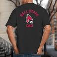 Ball State University Cardinals Arched Dad Big And Tall Men's T-Shirt Back Print