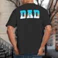 Baseball Dad Ice Cream Drip Happy Fathers Day Big And Tall Men's T-Shirt Back Print Baseball Dad Ice Cream Drip Happy Fathers Day Big And Tall Men's T-Shirt Back Print
