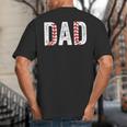 Baseball Dad Joke Sayings Fathers Day From Son Big And Tall Men's T-Shirt Back Print