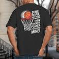 Basketball Mom Or Dad Basketball Parent Big And Tall Men's T-Shirt Back Print