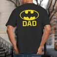 Batman Bat Dad Big And Tall Men's T-Shirt Back Print