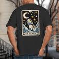 Bearded Dragon Tarot Card Beardie Mom Beardie Dad Men Women Big And Tall Men's T-Shirt Back Print