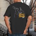 Best Bunny Dad Ever Rabbit Daddy Bunny Father Bunny Big And Tall Men's T-Shirt Back Print