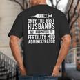 Best Husbands IVF Dad IVF Transfer Day Embryo Transfer Day Big And Tall Men's T-Shirt Back Print