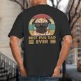 Best Pug Dad Ever Pug Dog For Men And Boys Big And Tall Men's T-Shirt Back Print