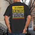 Best Retirement Novelty For Men Women Dad Grandpa Retirement Big And Tall Men's T-Shirt Back Print