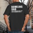 Bowling Dad Like A Regular Dad But Bigger Balls Bowling Dad Big And Tall Men's T-Shirt Back Print Bowling Dad Like A Regular Dad But Bigger Balls Bowling Dad Big And Tall Men's T-Shirt Back Print