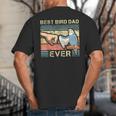 Budgie Dad Bird Lover Father Animal Enthusiast Bird Guy Big And Tall Men's T-Shirt Back Print Budgie Dad Bird Lover Father Animal Enthusiast Bird Guy Big And Tall Men's T-Shirt Back Print