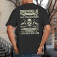 Cement Worker Life Concrete Finisher Dad Father Big And Tall Men's T-Shirt Back Print