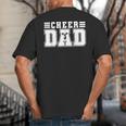 Cheer Dad Cheer Leading Cheer Leading Men Dad Fathers Day Big And Tall Men's T-Shirt Back Print