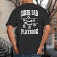 Cheer Dad Playbook Big And Tall Men's T-Shirt Back Print Cheer Dad Playbook Big And Tall Men's T-Shirt Back Print