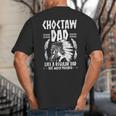 Choctaw Tribe For a Proud Choctaw Dad Big And Tall Men's T-Shirt Back Print Choctaw Tribe For a Proud Choctaw Dad Big And Tall Men's T-Shirt Back Print