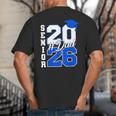 Class Of 2026 Dad Proud Dad Of A 2026 Senior Graduate Big And Tall Men's T-Shirt Back Print