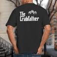Crab Fishing Dad The Crabfather Big And Tall Men's T-Shirt Back Print