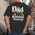 Dad Of The 1st Birthday Princess Girl 1 Years Old B-Day Big And Tall Men's T-Shirt Back Print