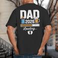 Dad 2026 Loading Expecting New Baby Announcement Men Big And Tall Men's T-Shirt Back Print