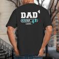 Dad 4 Fourth Time Dad Dad Of Four Big And Tall Men's T-Shirt Back Print Dad 4 Fourth Time Dad Dad Of Four Big And Tall Men's T-Shirt Back Print