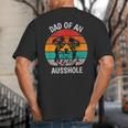 Dad Of An Ausshole Australian Shepherd Aussie Big And Tall Men's T-Shirt Back Print