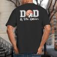 Dad Of The Birthday Boller Born 2 Ball Matching Family Party Big And Tall Men's T-Shirt Back Print